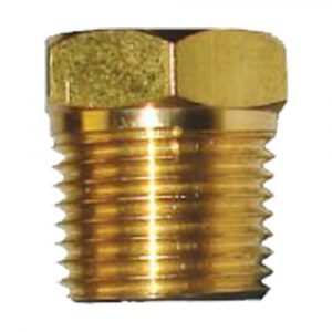 brass plug only pencil zinc anodes